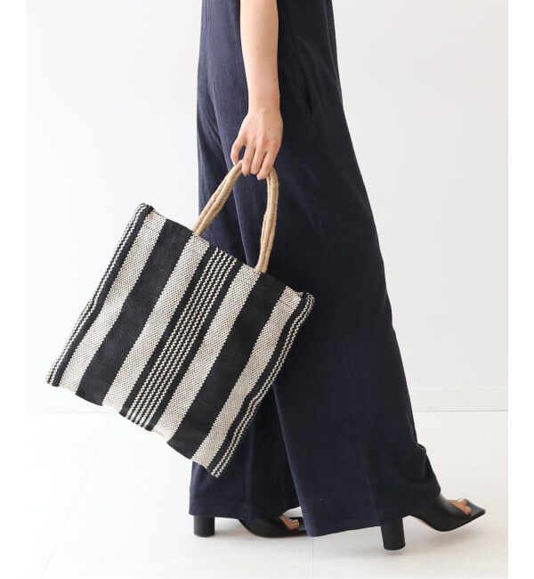 journal standard L'essage「《追加》MAISON BENGAL/メゾン ベンガル JUTE PORESH BAG トートバッグ ET」|トートバッグ|