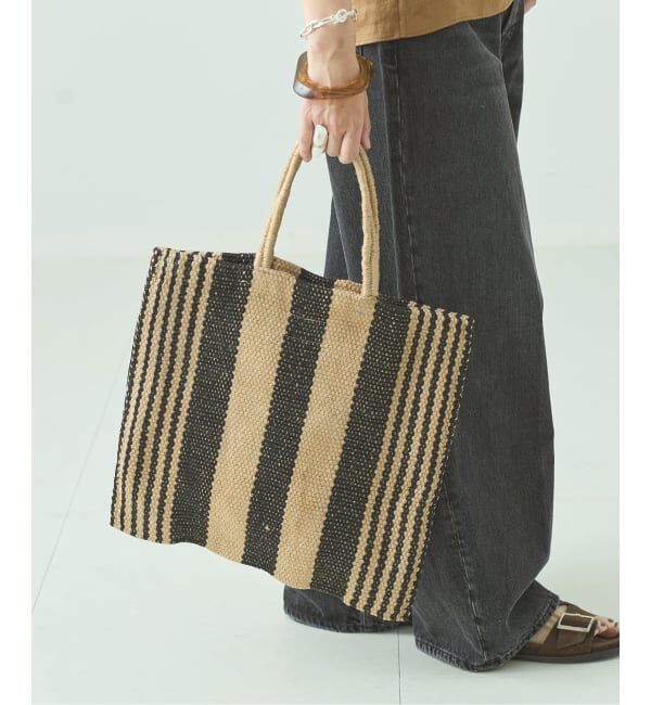 journal standard L'essage「《追加》MAISON BENGAL/メゾン ベンガル JUTE PORESH BAG トートバッグ ET」|トートバッグ|