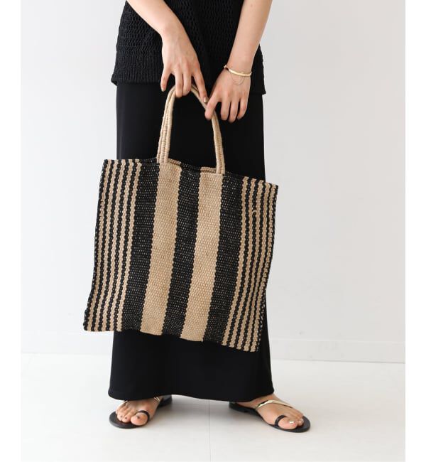 journal standard L'essage「《追加》MAISON BENGAL/メゾン ベンガル JUTE PORESH BAG トートバッグ ET」|トートバッグ|
