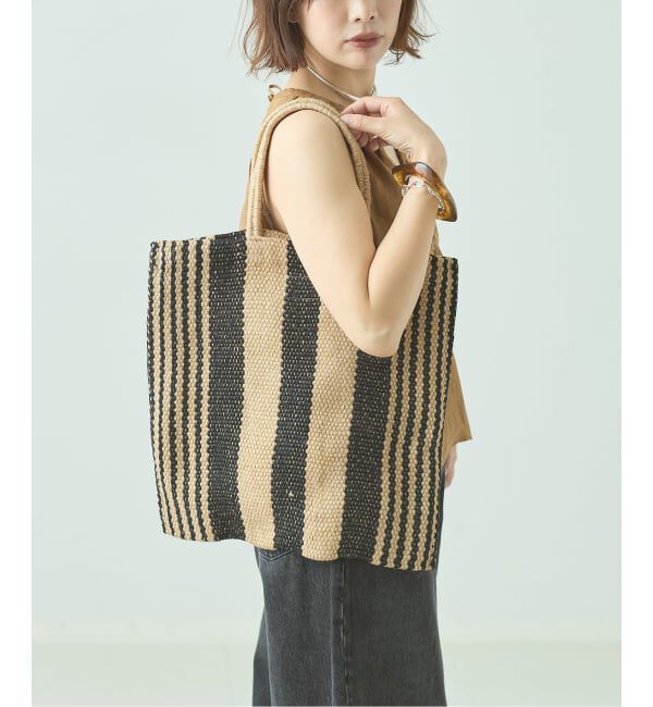 journal standard L'essage「《追加》MAISON BENGAL/メゾン ベンガル JUTE PORESH BAG トートバッグ ET」|トートバッグ|ベージュ