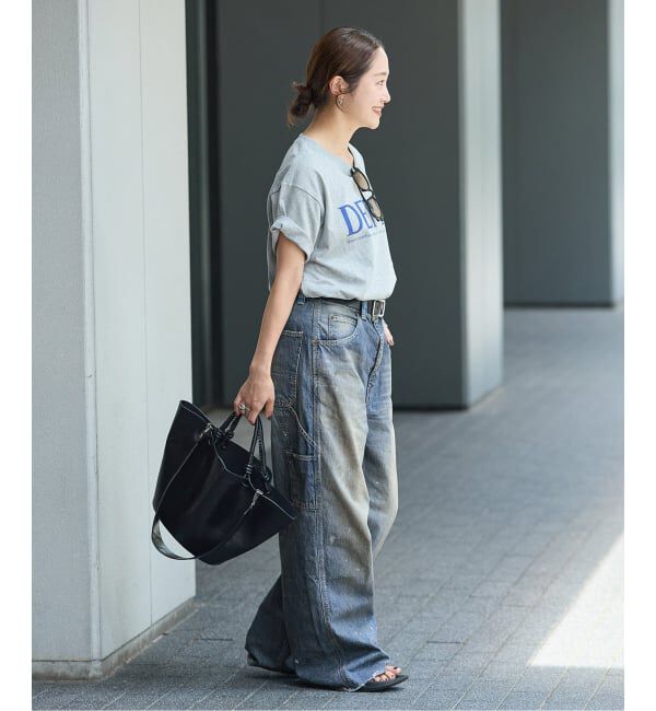 JOURNAL STANDARD「10.7OZ DENIM PAINTER パンツ」|デニム|