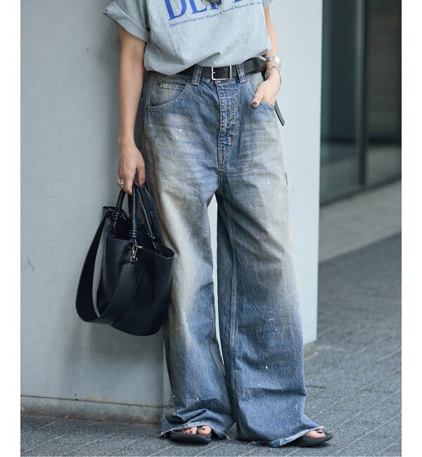 JOURNAL STANDARD「10.7OZ DENIM PAINTER パンツ」|デニム|