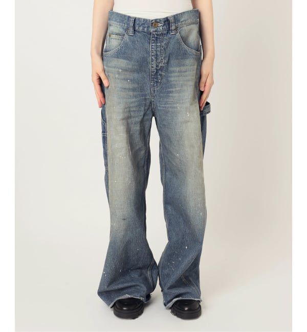 JOURNAL STANDARD「10.7OZ DENIM PAINTER パンツ」|デニム|