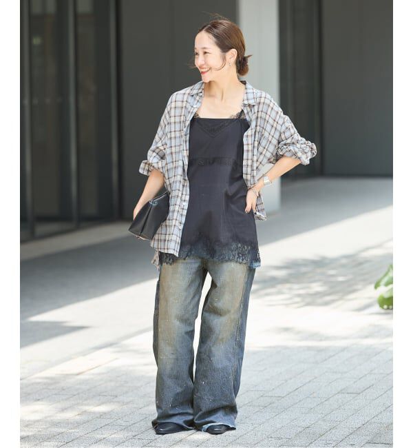 JOURNAL STANDARD「10.7OZ DENIM PAINTER パンツ」|デニム|