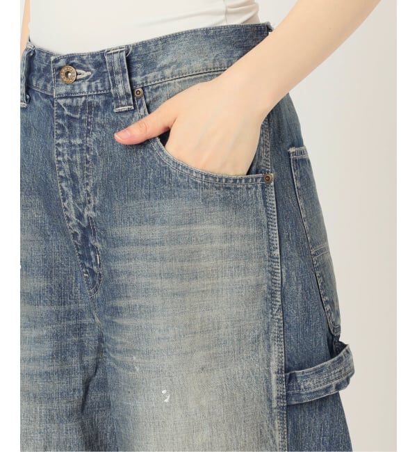 JOURNAL STANDARD「10.7OZ DENIM PAINTER パンツ」|デニム|