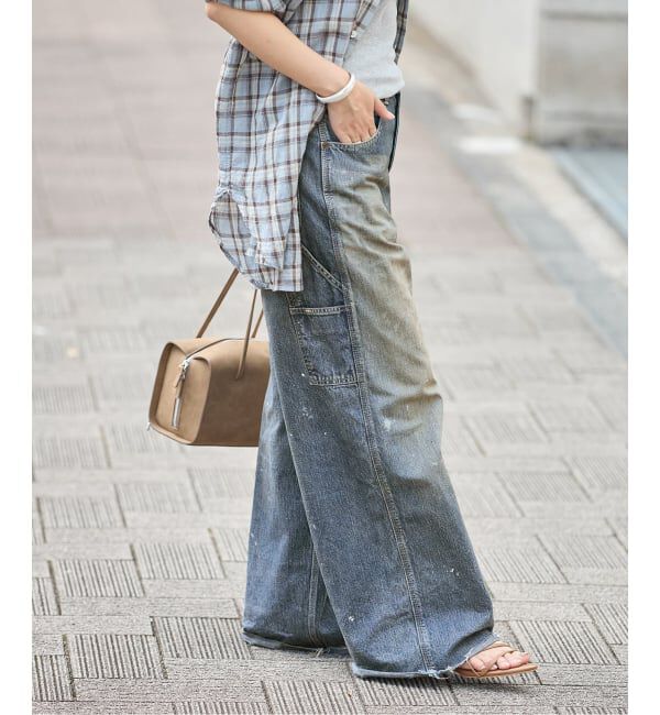 JOURNAL STANDARD「10.7OZ DENIM PAINTER パンツ」|デニム|