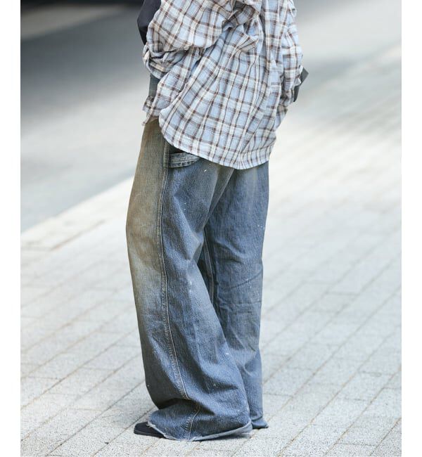 JOURNAL STANDARD「10.7OZ DENIM PAINTER パンツ」|デニム|