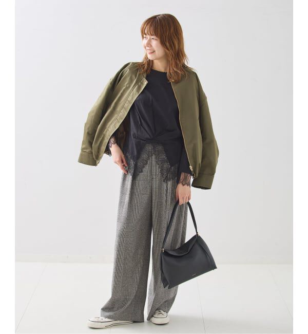 journal standard L'essage「《予約》レーストップスロンT」|Tシャツ・カットソー|