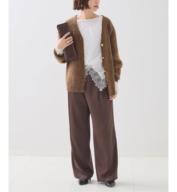journal standard L'essage「《予約》レーストップスロンT」|Tシャツ・カットソー|
