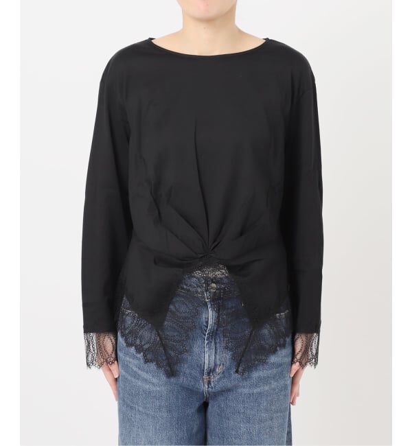 journal standard L'essage「《予約》レーストップスロンT」|Tシャツ・カットソー|