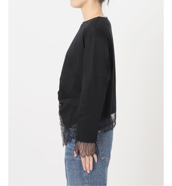 journal standard L'essage「《予約》レーストップスロンT」|Tシャツ・カットソー|