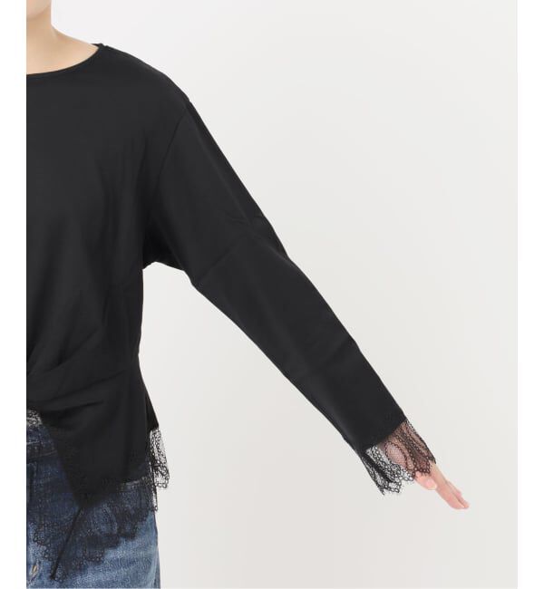 journal standard L'essage「《予約》レーストップスロンT」|Tシャツ・カットソー|
