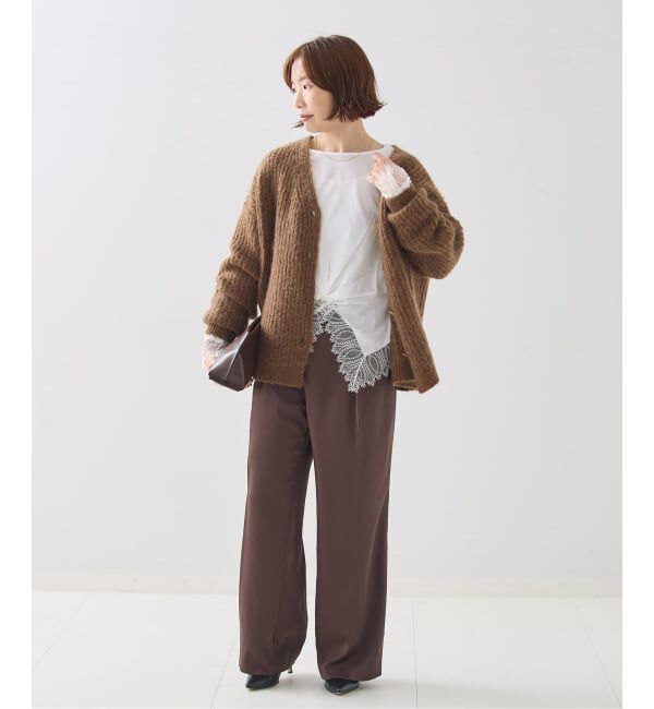 journal standard L'essage「《予約》レーストップスロンT」|Tシャツ・カットソー|