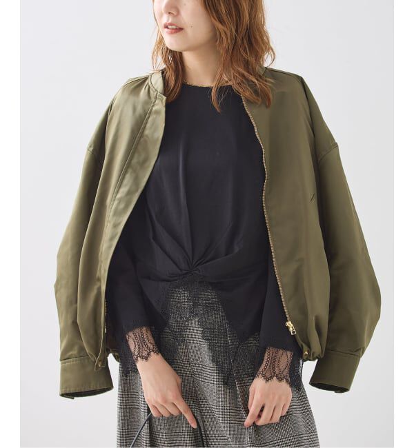 journal standard L'essage「《予約》レーストップスロンT」|Tシャツ・カットソー|