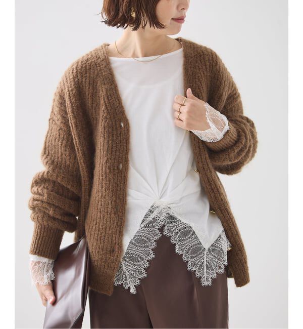journal standard L'essage「《予約》レーストップスロンT」|Tシャツ・カットソー|