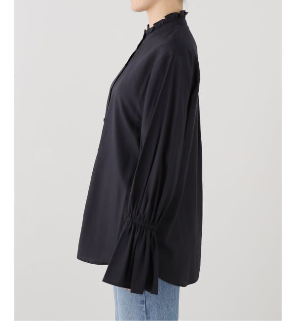 Spick and Span「ベルスリーブフリルカラーブラウス」|シャツ・ブラウス|