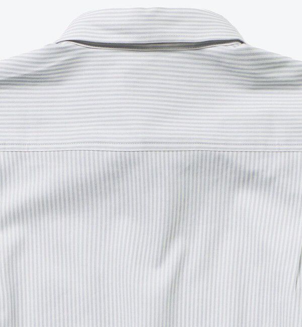LACOSTE「イージーケア加工 ロンドンストライプ ストレッチボタンダウン長袖シャツ」|シャツ・ブラウス|