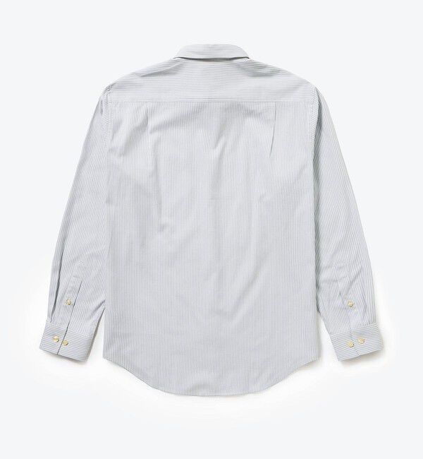 LACOSTE「イージーケア加工 ロンドンストライプ ストレッチボタンダウン長袖シャツ」|シャツ・ブラウス|