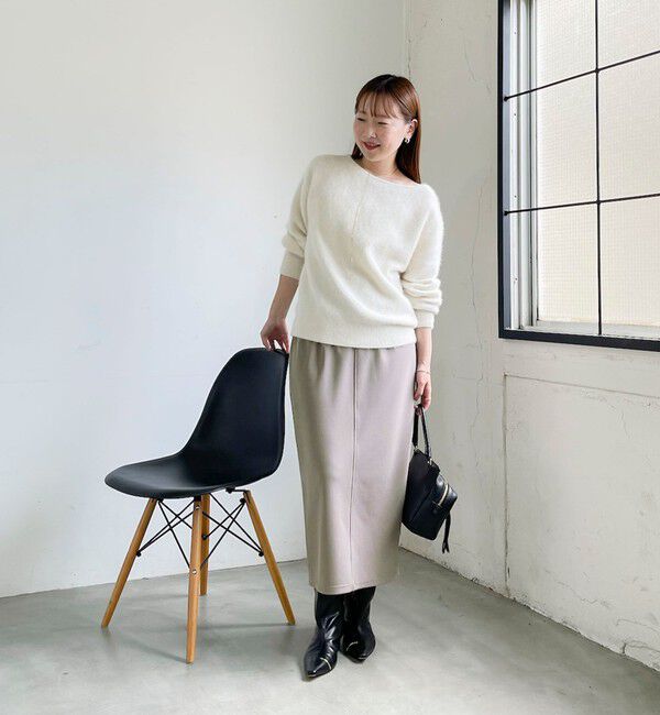 NOLLEY'S sophi「【BECシリーズ】《セットアップ対応》ウォッシャブルライトダンボールジョーゼット2WAYタイトスカート」|タイト|