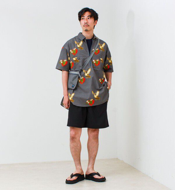 GLOSTER「【MIS/エムアイエス】メッシュポケットサコッシュ」|ショルダー・メッセンジャー|