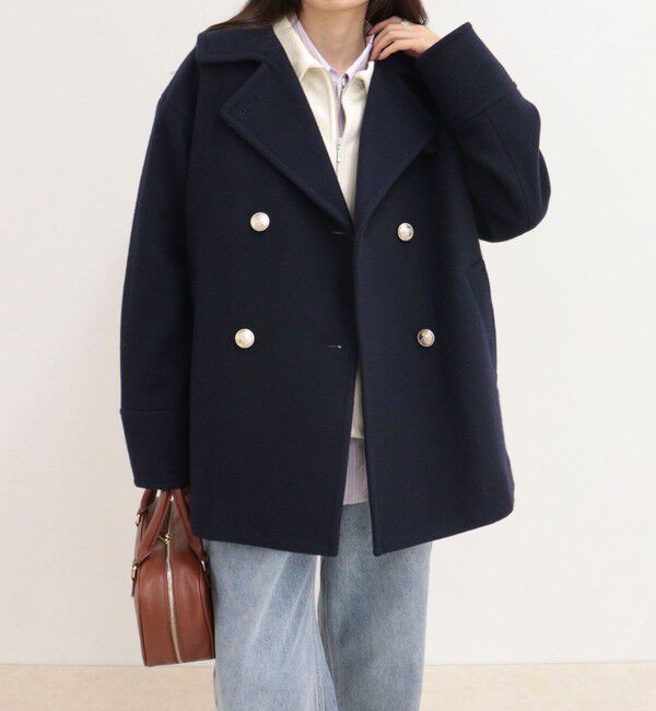 fredy emue「Super100 Pコート」|ピーコート|
