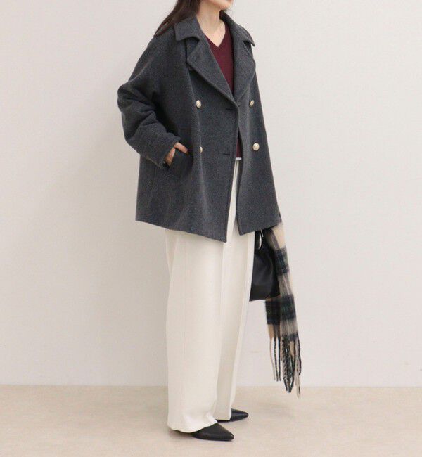 fredy emue「Super100 Pコート」|ピーコート|