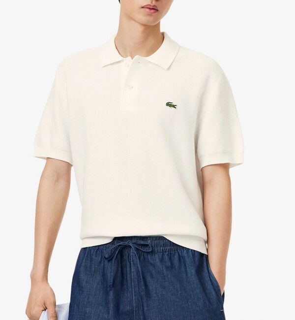 GLOSTER「【LACOSTE/ラコステ】ハイゲージニットクラシックポロシャツ」|ポロシャツ|