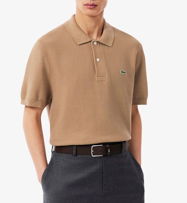 GLOSTER「【LACOSTE/ラコステ】ハイゲージニットクラシックポロシャツ」|ポロシャツ|