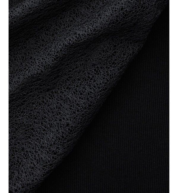 SALON adam et rope'「カフフレアミスティチュールロンT」|Tシャツ・カットソー|