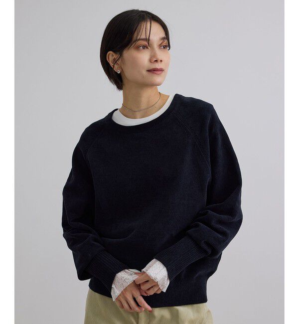 SALON adam et rope'「カフフレアミスティチュールロンT」|Tシャツ・カットソー|