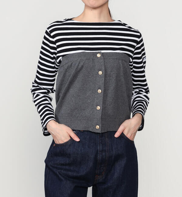 ORCIVAL「ORCIVAL | ハイゲージニット チューブトップ WOMEN」|ニット・セーター|GREY