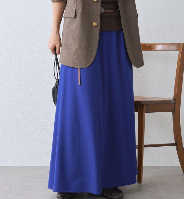  「【接触冷感/紫外線防止/セットアップ可/2サイズ展開】カットバイアススカート」|スカート|