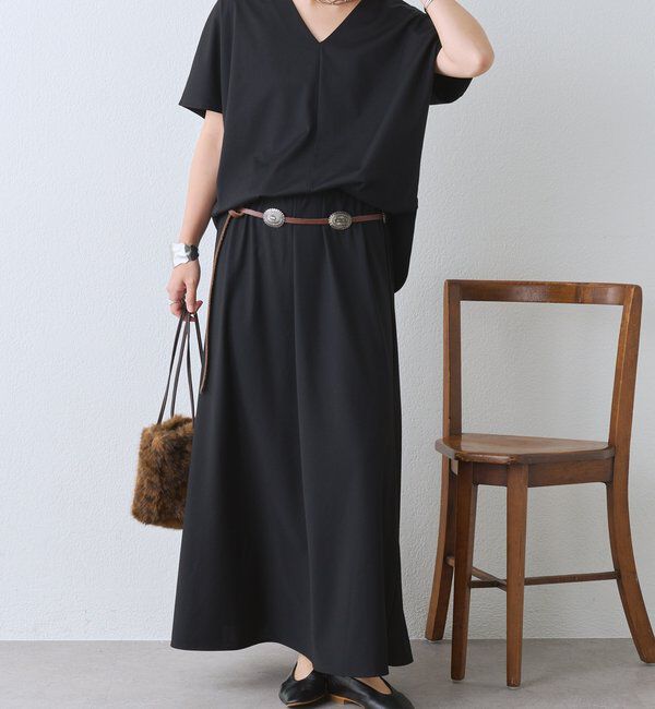  「【接触冷感/紫外線防止/セットアップ可/2サイズ展開】カットバイアススカート」|スカート|