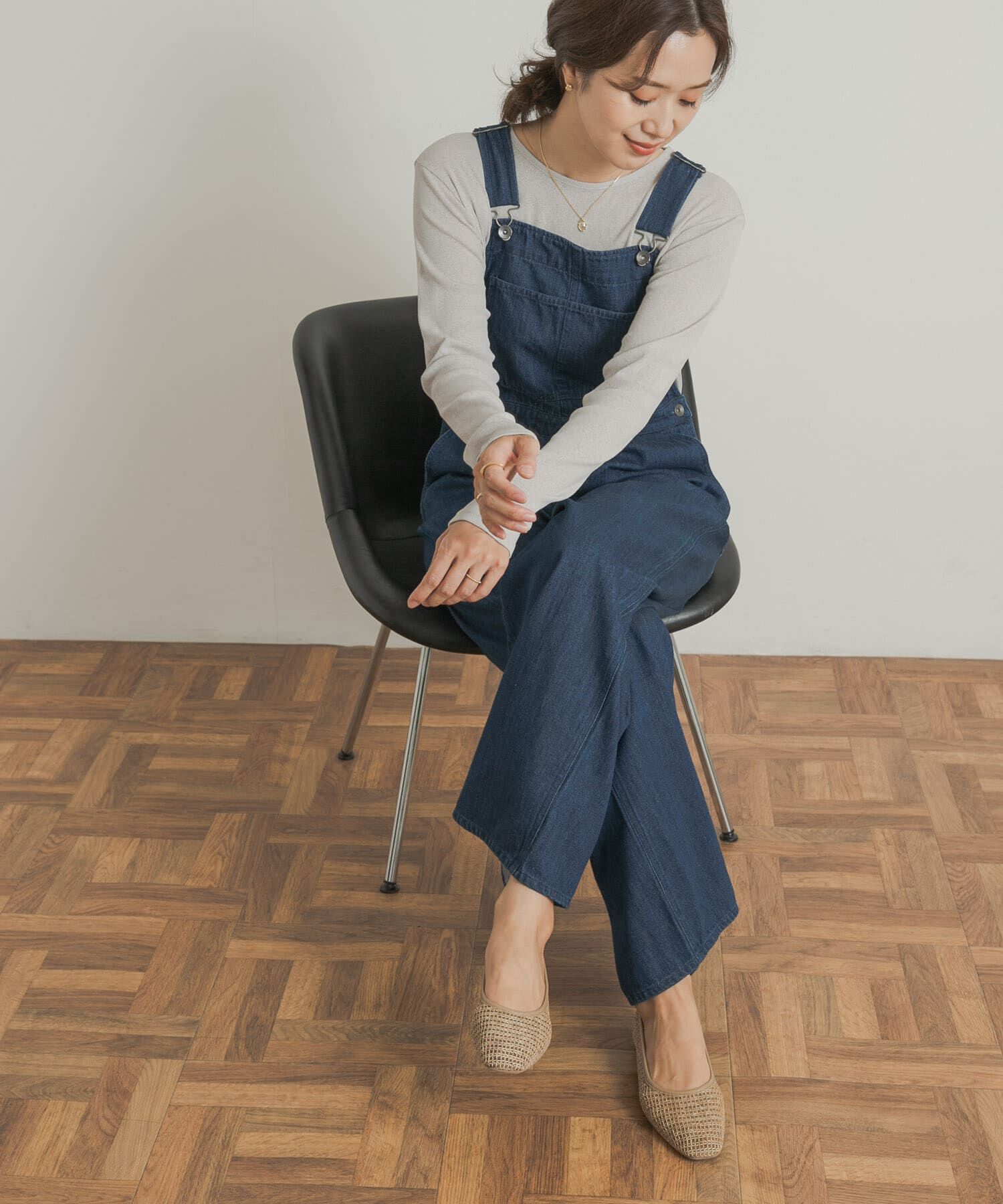 URBAN RESEARCH DOORS「Denim Salopette」|スカート|