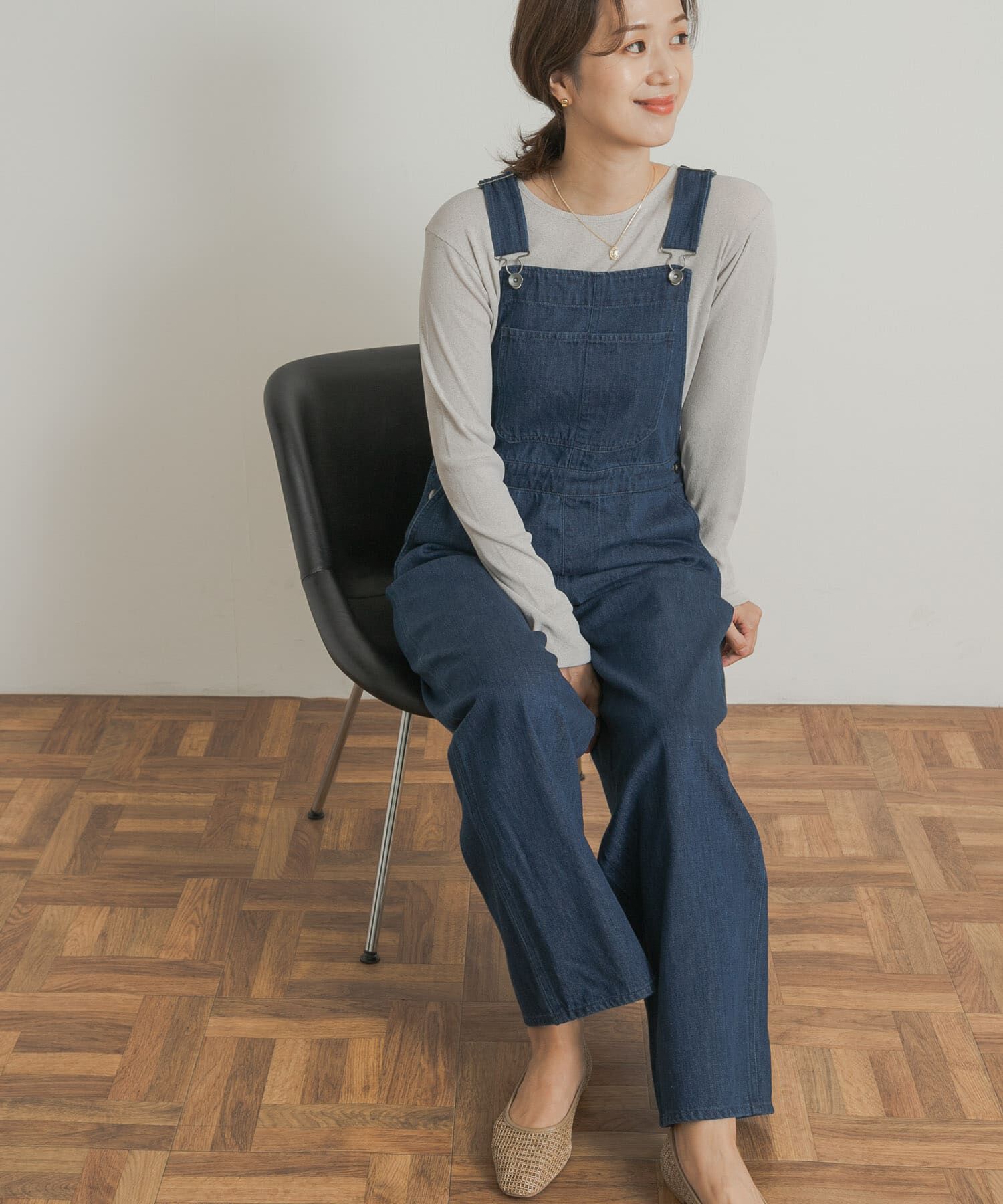 URBAN RESEARCH DOORS「Denim Salopette」|スカート|