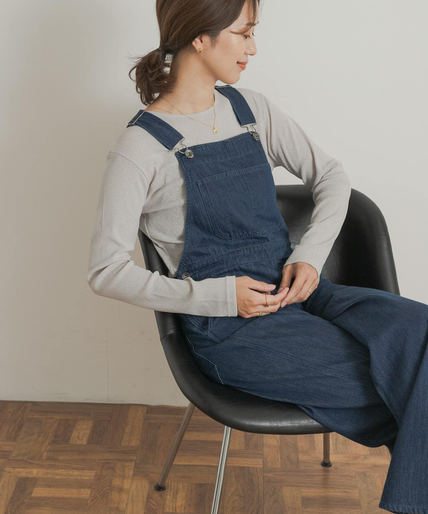 URBAN RESEARCH DOORS「Denim Salopette」|スカート|