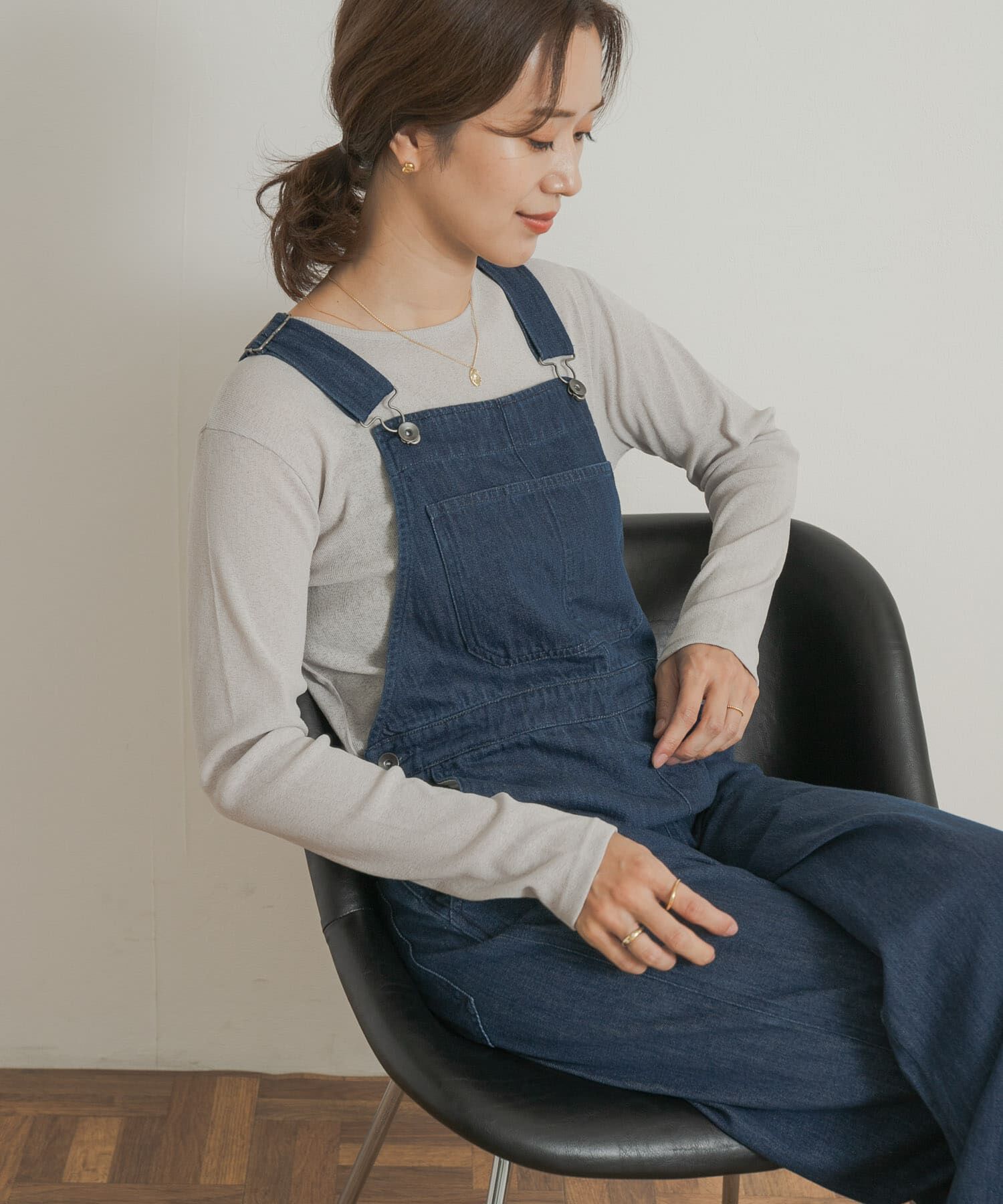 URBAN RESEARCH DOORS「Denim Salopette」|スカート|