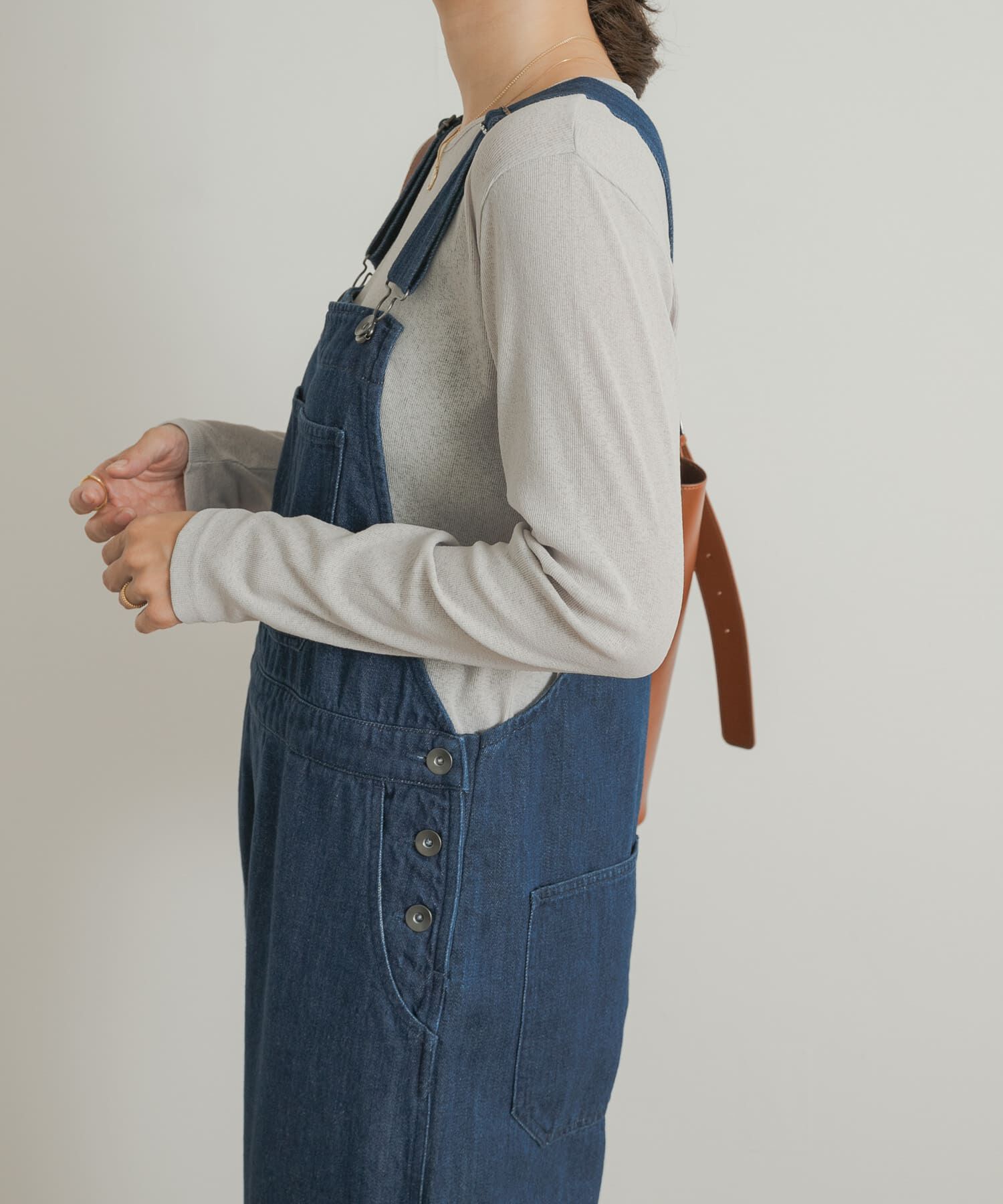 URBAN RESEARCH DOORS「Denim Salopette」|スカート|