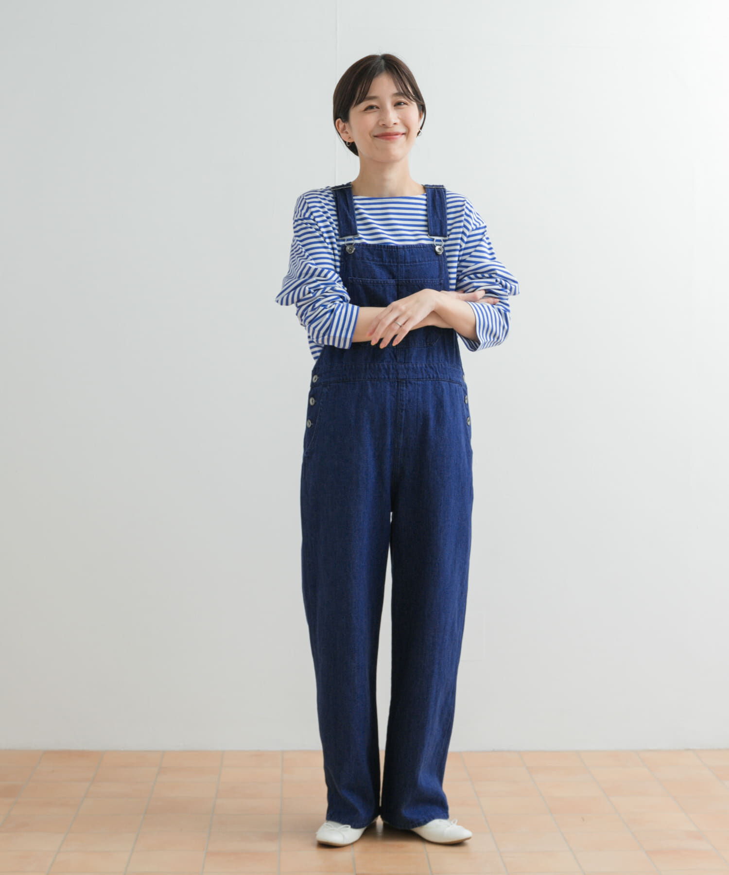 URBAN RESEARCH DOORS「Denim Salopette」|スカート|