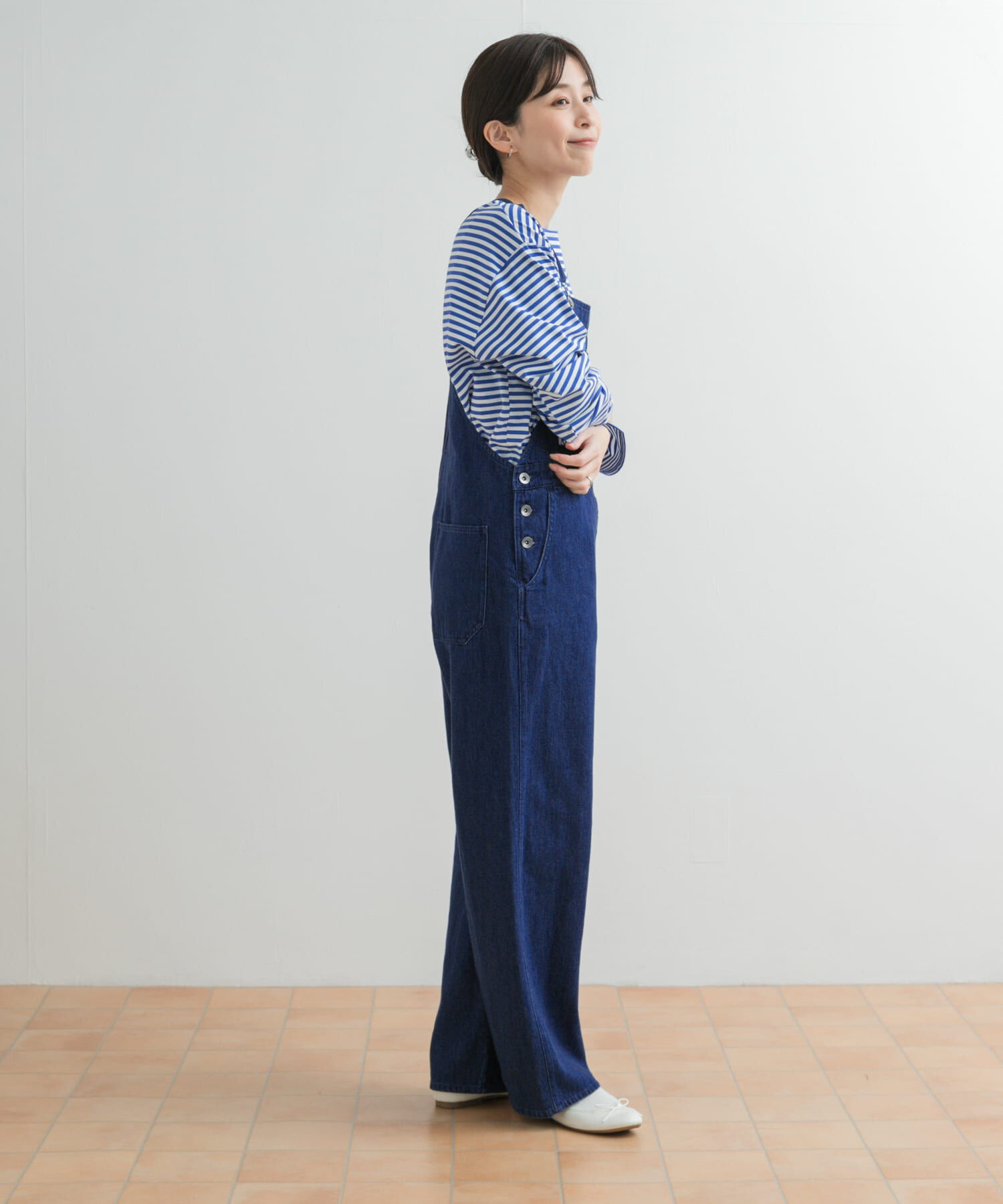 URBAN RESEARCH DOORS「Denim Salopette」|スカート|