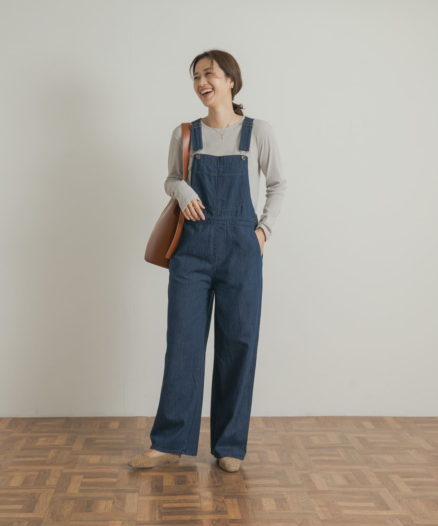 URBAN RESEARCH DOORS「Denim Salopette」|スカート|