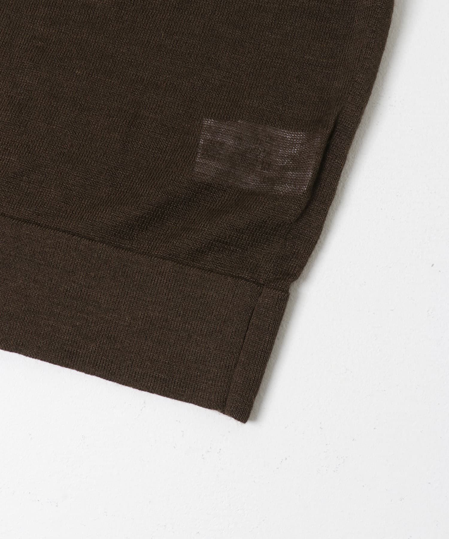 URBAN RESEARCH DOORS「Ramie High Gauge KnitPolo」|ポロシャツ|