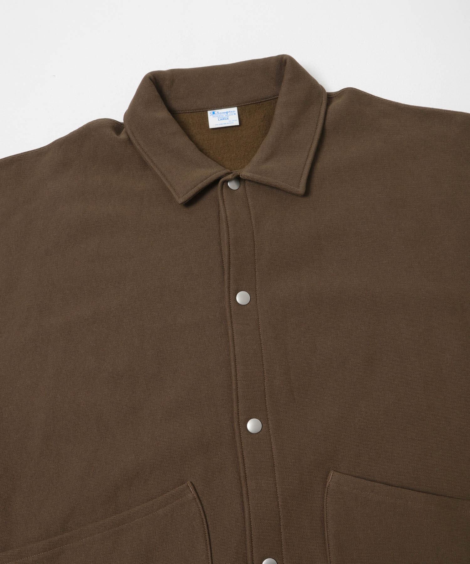 URBAN RESEARCH DOORS「『別注』Champion&times;DOORS　SWEAT COVERALL JACKET」|ノーカラーコート|