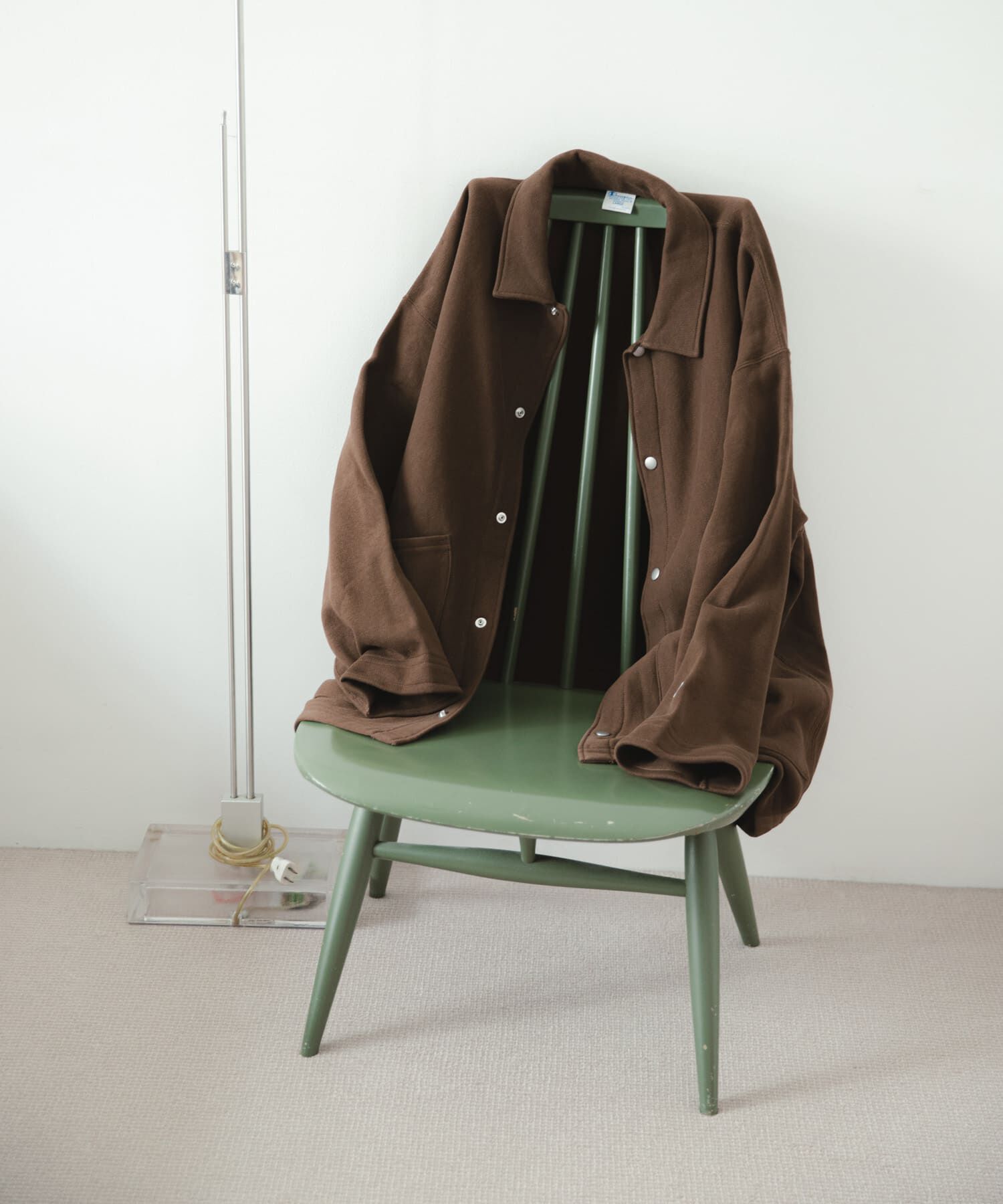 URBAN RESEARCH DOORS「『別注』Champion&times;DOORS　SWEAT COVERALL JACKET」|ノーカラーコート|