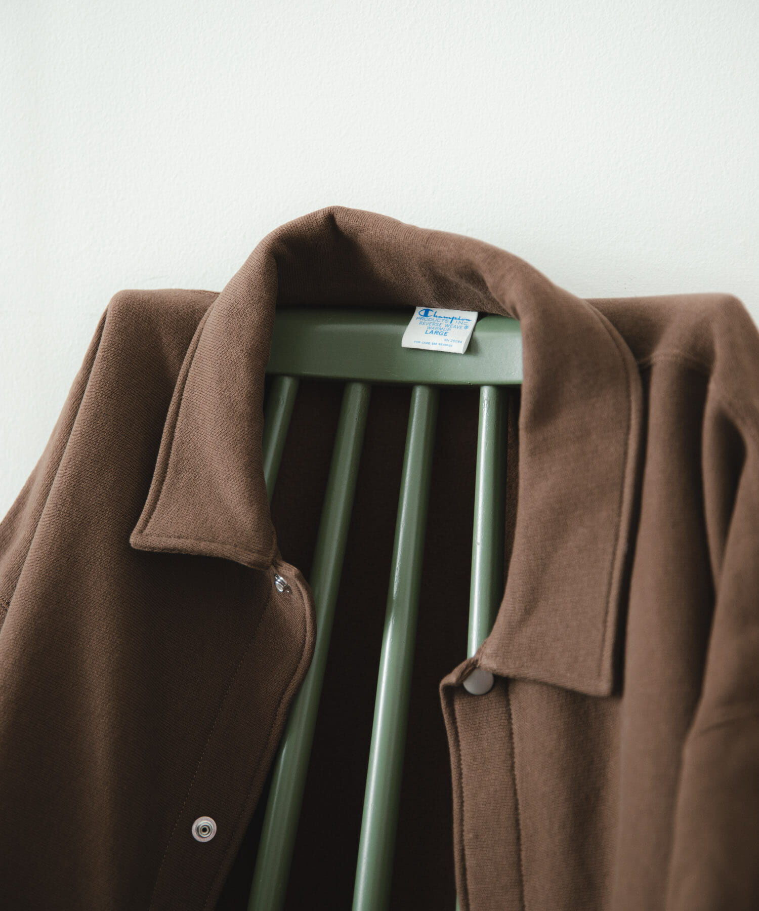 URBAN RESEARCH DOORS「『別注』Champion&times;DOORS　SWEAT COVERALL JACKET」|ノーカラーコート|