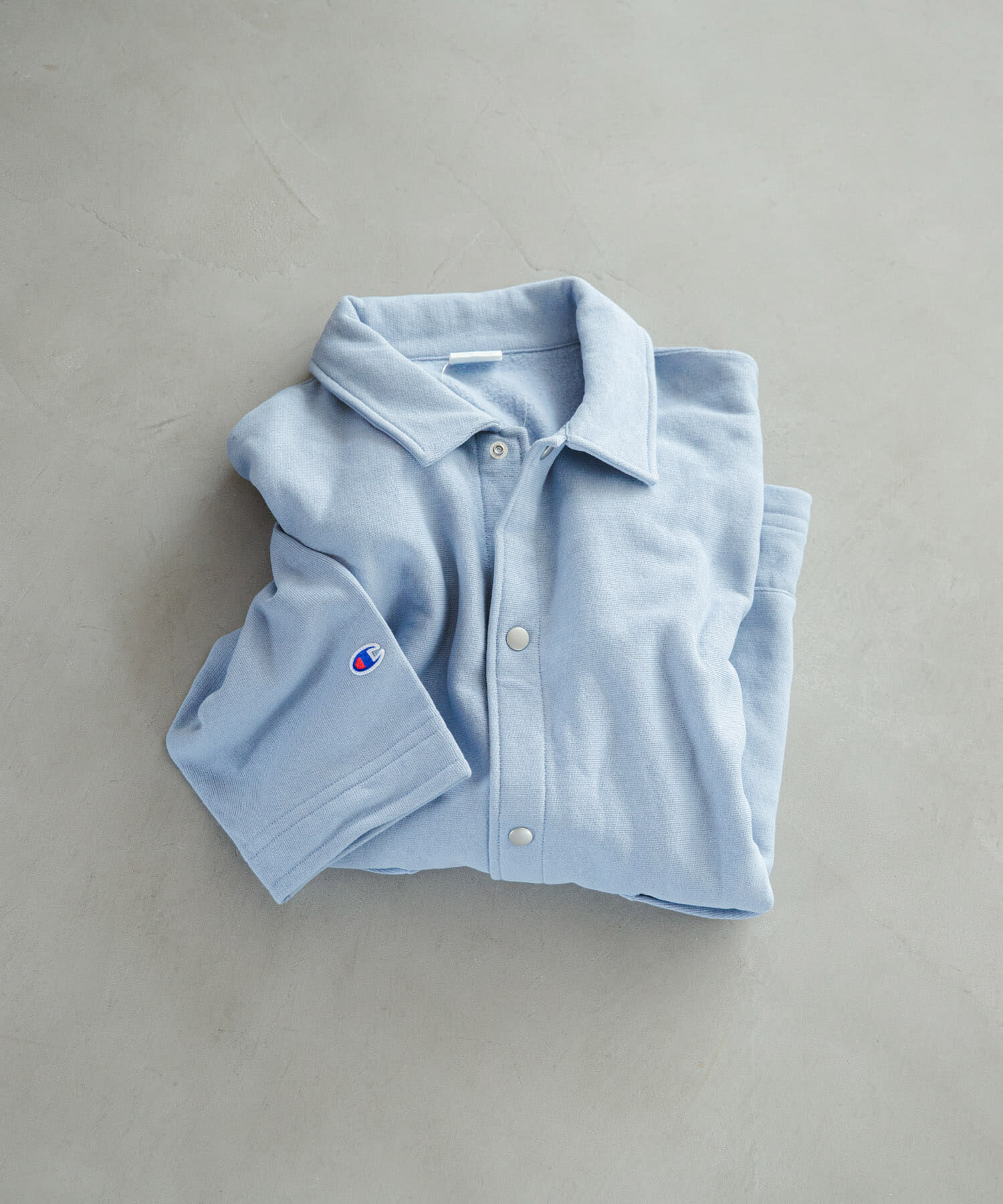 URBAN RESEARCH DOORS「『別注』Champion&times;DOORS　SWEAT COVERALL JACKET」|ノーカラーコート|