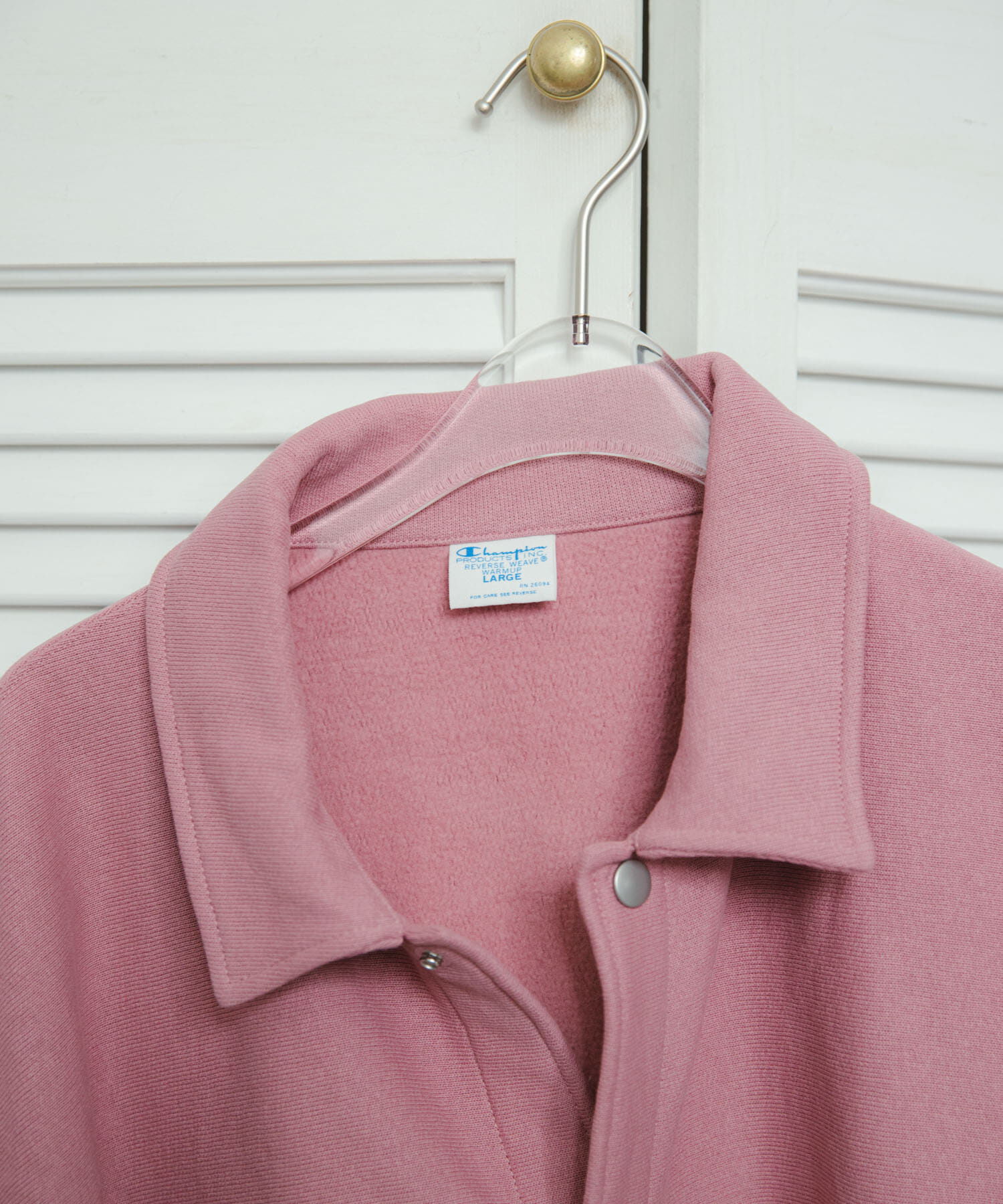 URBAN RESEARCH DOORS「『別注』Champion&times;DOORS　SWEAT COVERALL JACKET」|ノーカラーコート|