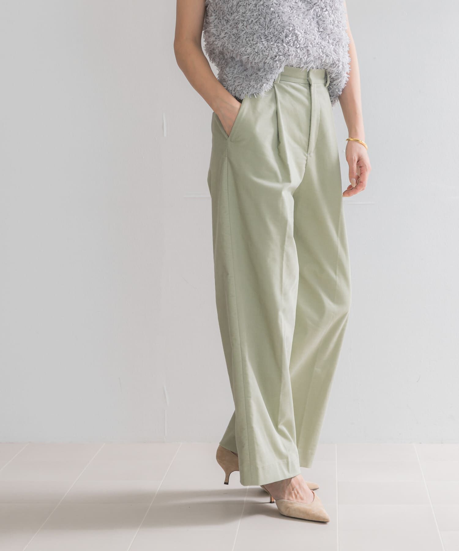 URBAN RESEARCH ROSSO「ベロアストレートスラックス」|その他|
