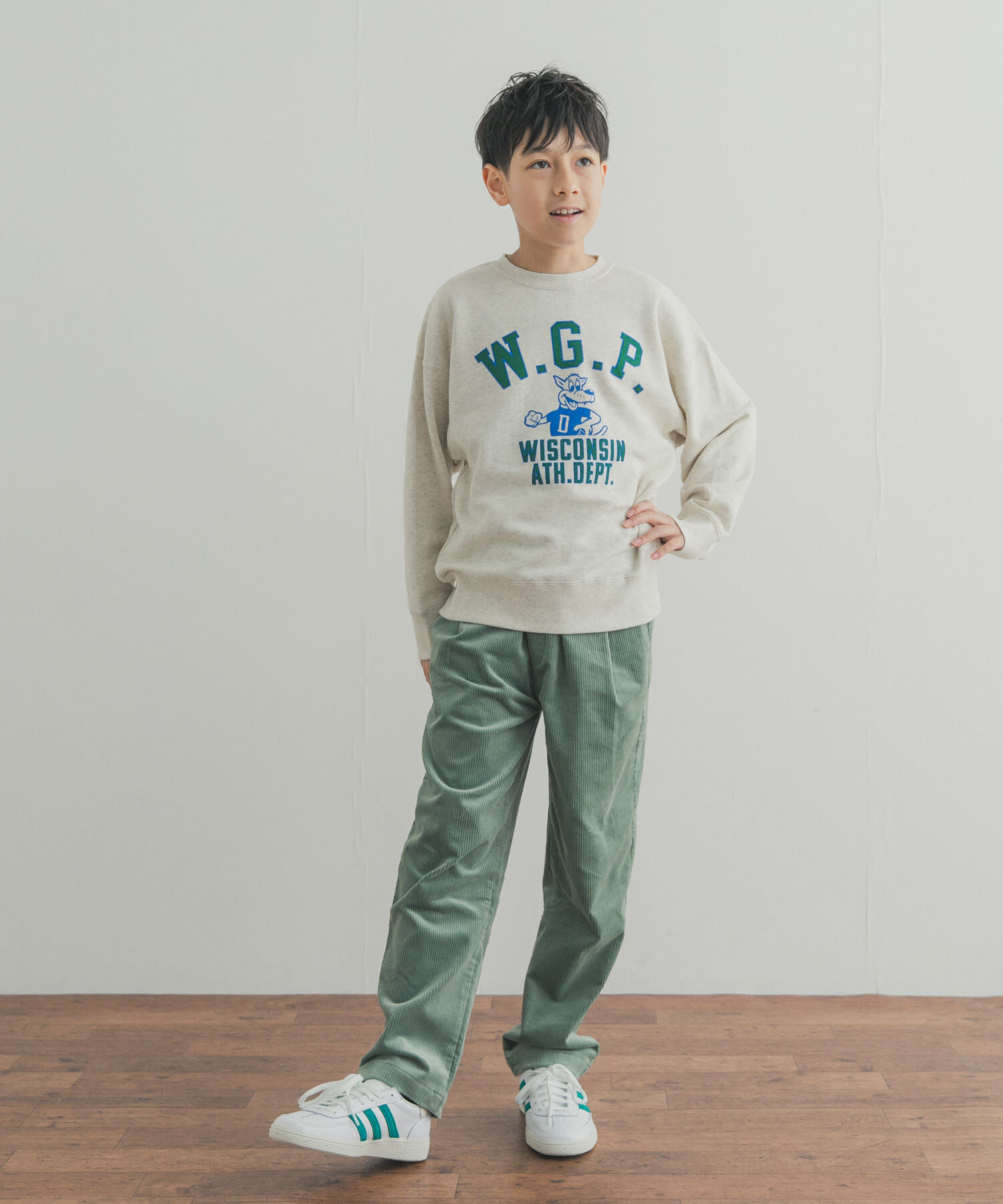URBAN RESEARCH DOORS「『150サイズ』『別注』Champion&times;DOORS　アニマルプリント SWEATSHIRTS(KIDS)」|その他|