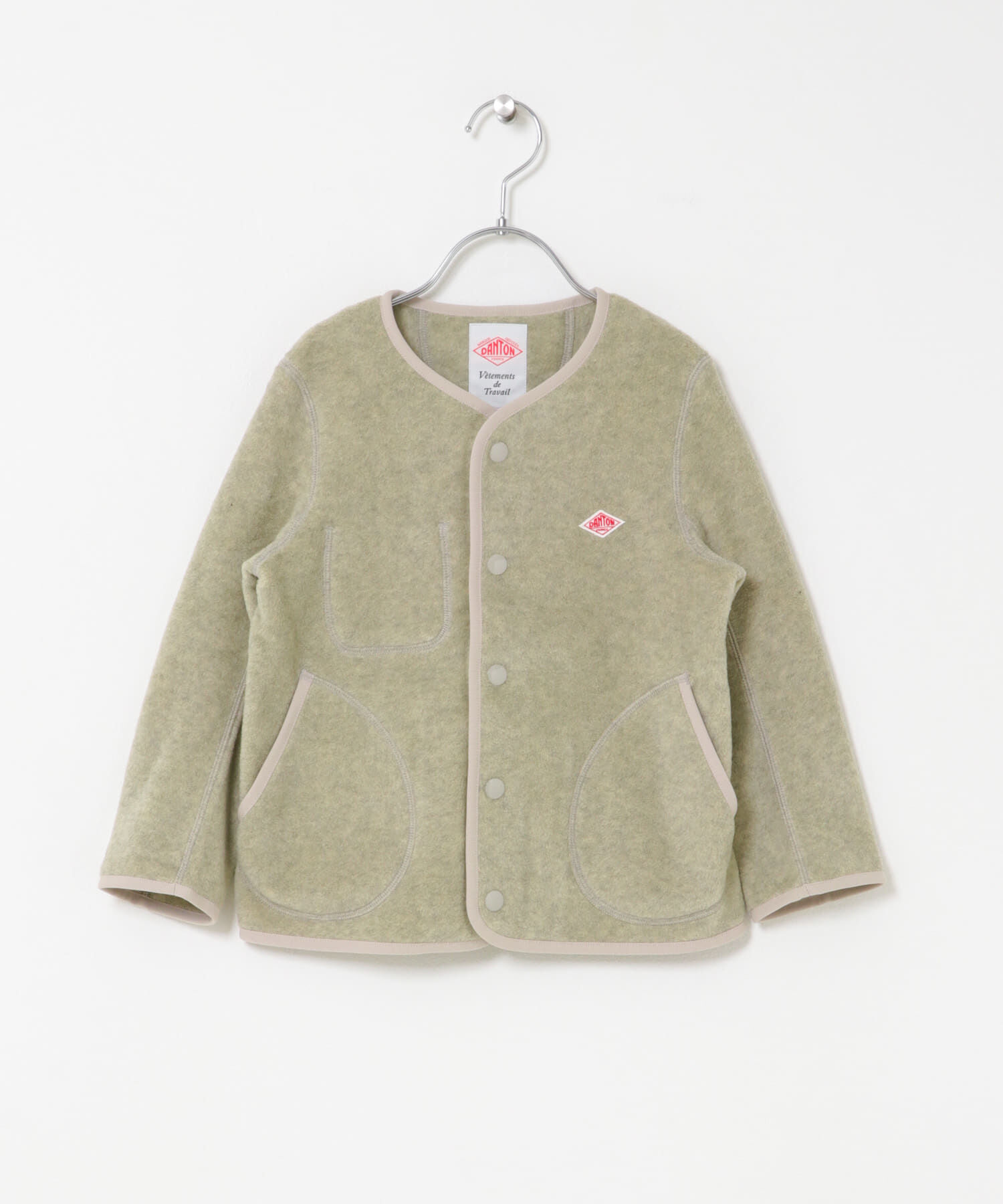 URBAN RESEARCH DOORS「DANTON　KIDSFLEECECOLLARLESSJACKET(KIDS)」|その他|